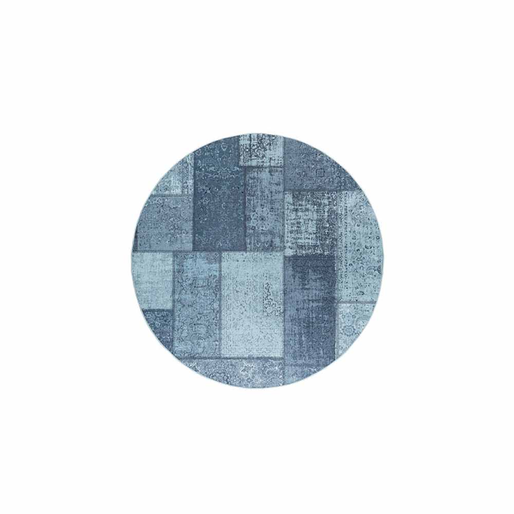 Rund mönstrad matta Patch - Softa Home