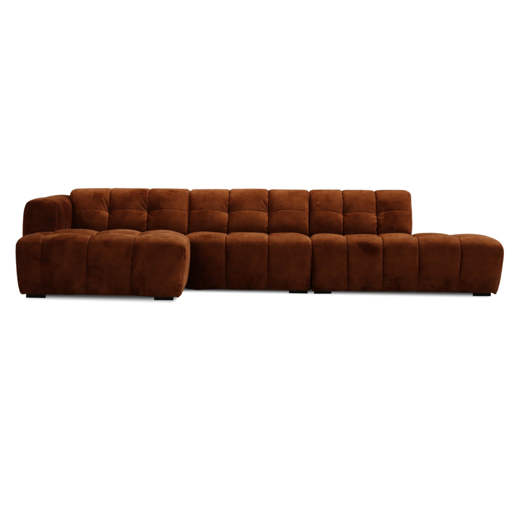 Sälen Modulsoffa rostbrun — Softa Home
