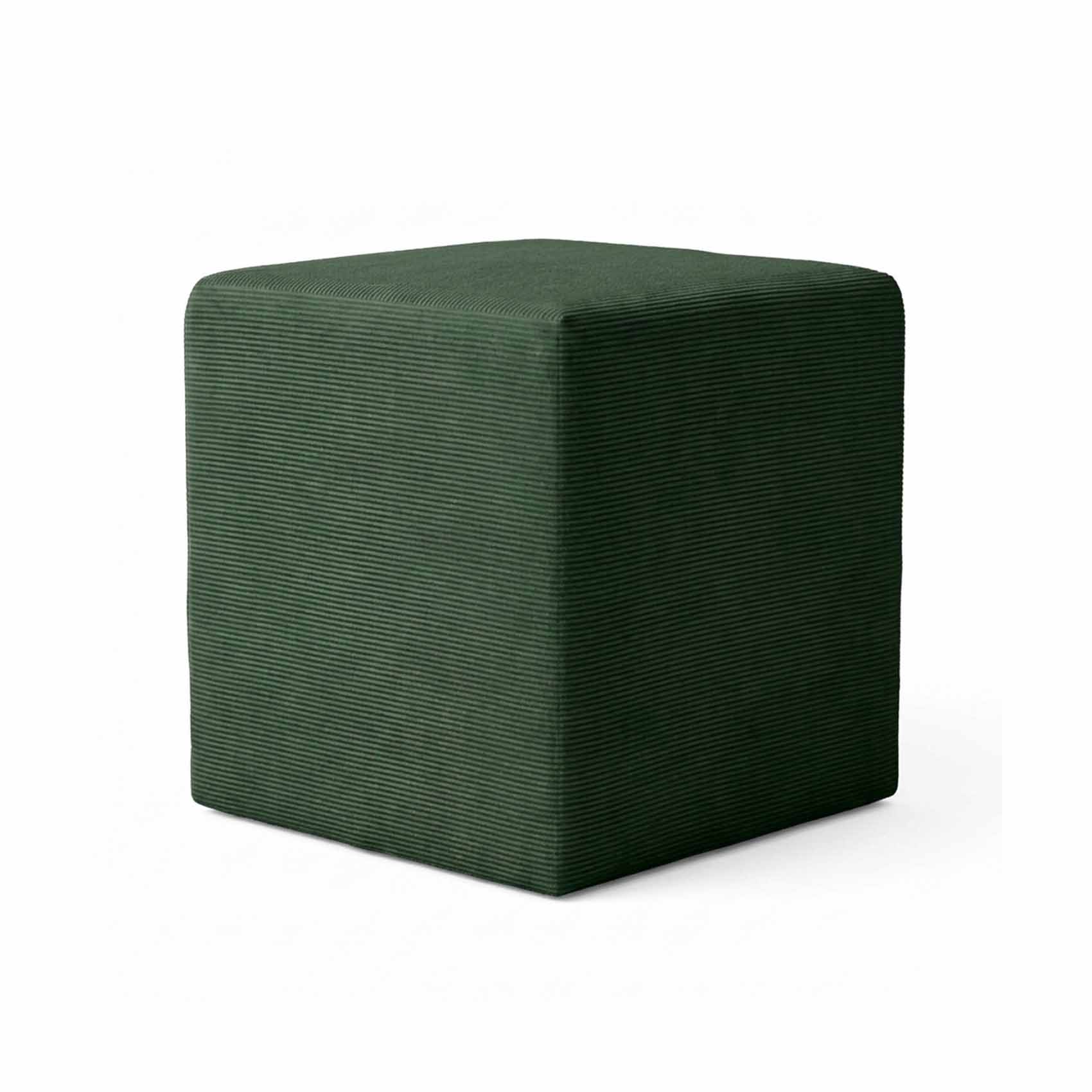 Mörkgrön sittpuff