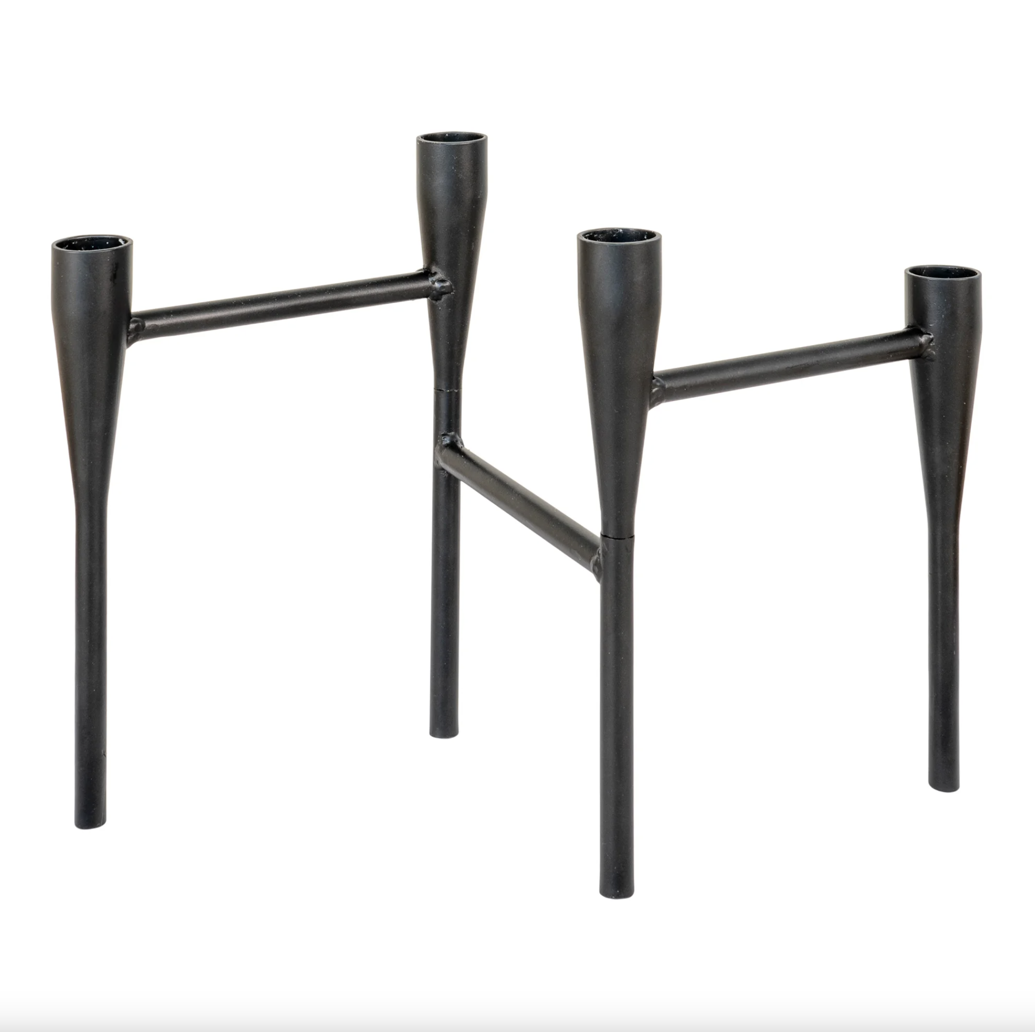 Ljushållare i svart metall