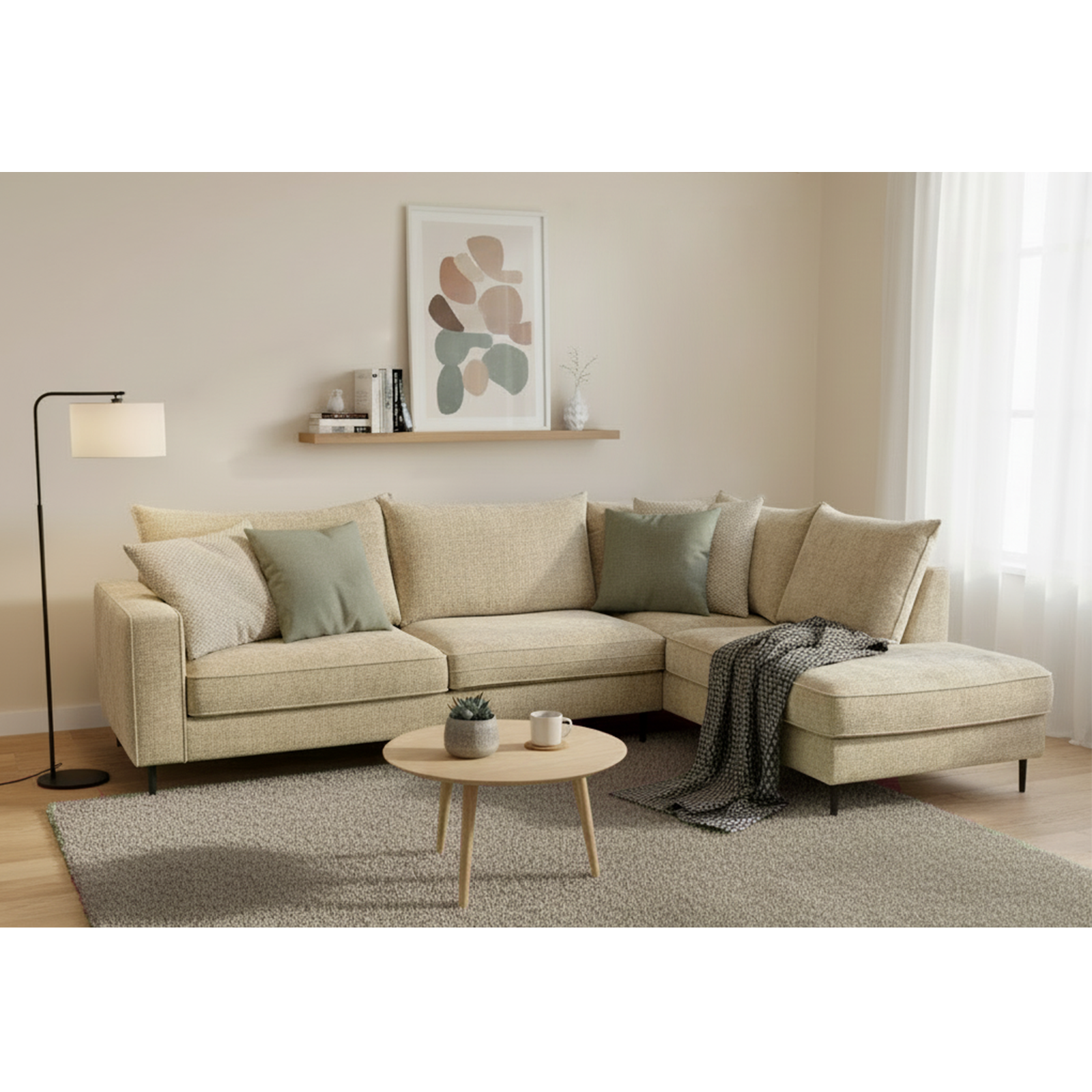 Åkersjön hörnsoffa