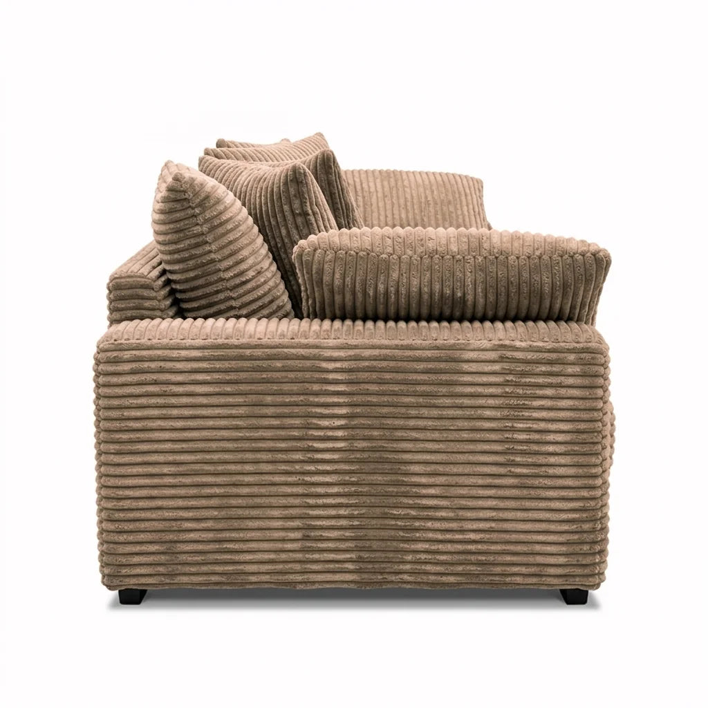 Duved 4-sits – frilagd sidovy
