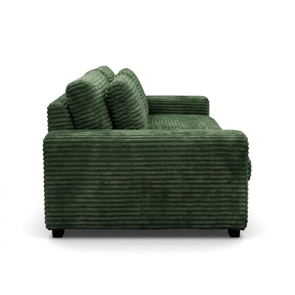 Duved 4-sits – frilagd sidovy