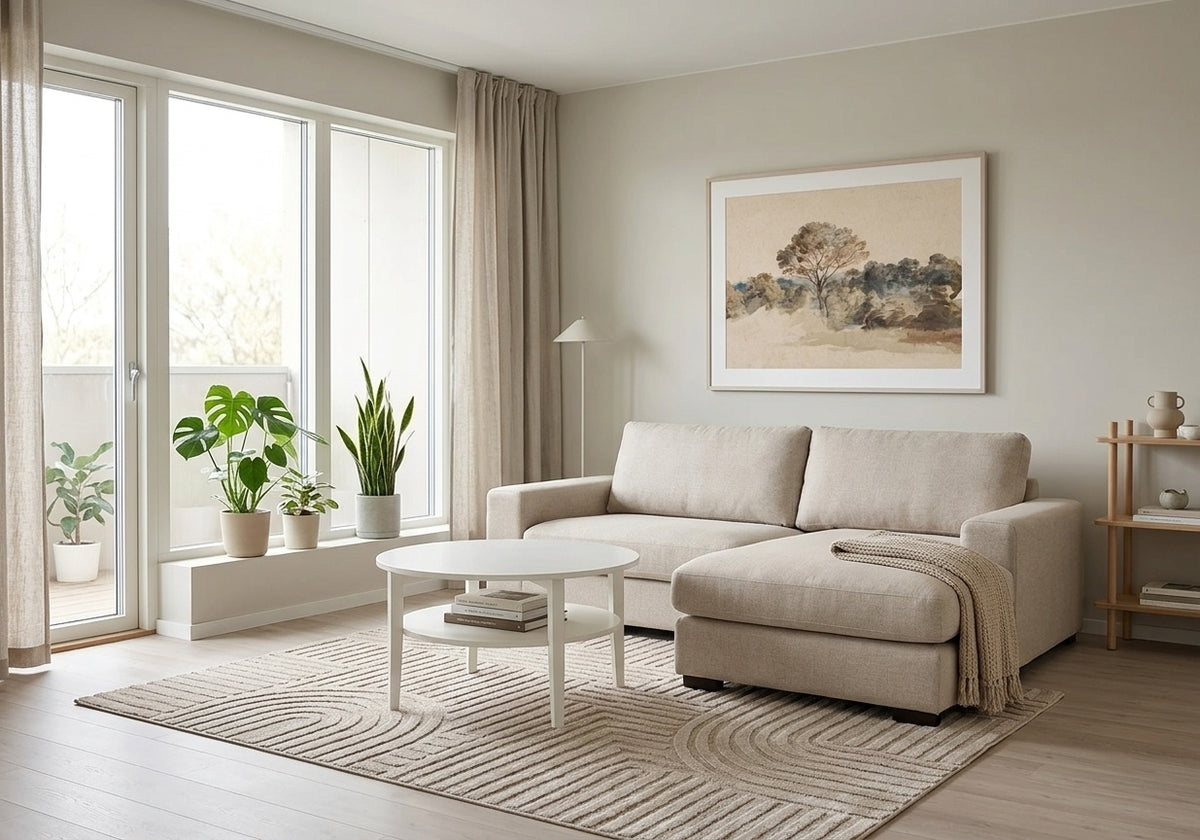 Zane beige matta - Softa Home