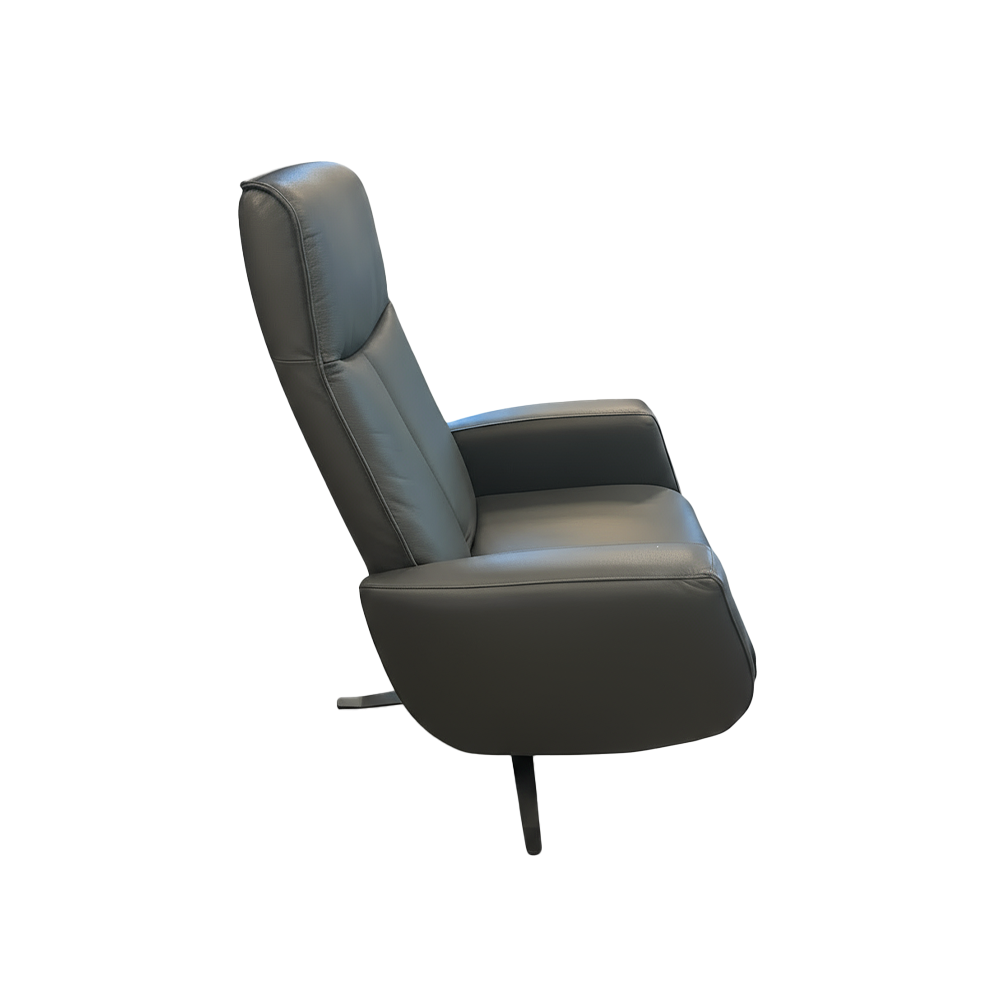 Läderfåtölj med recliner (detta exemplar)