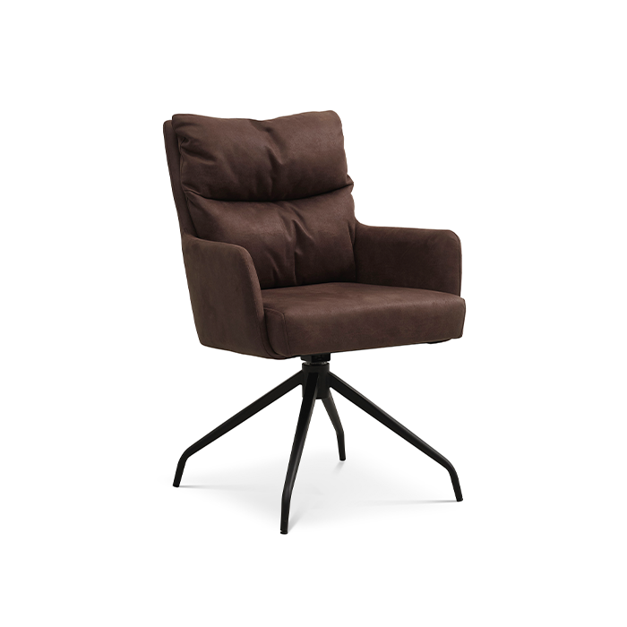 Lotus snurrstol brun