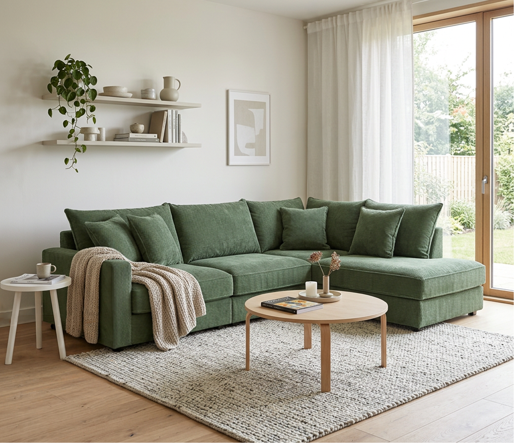 Björnrike hörnsoffa 2,5A – detaljbild