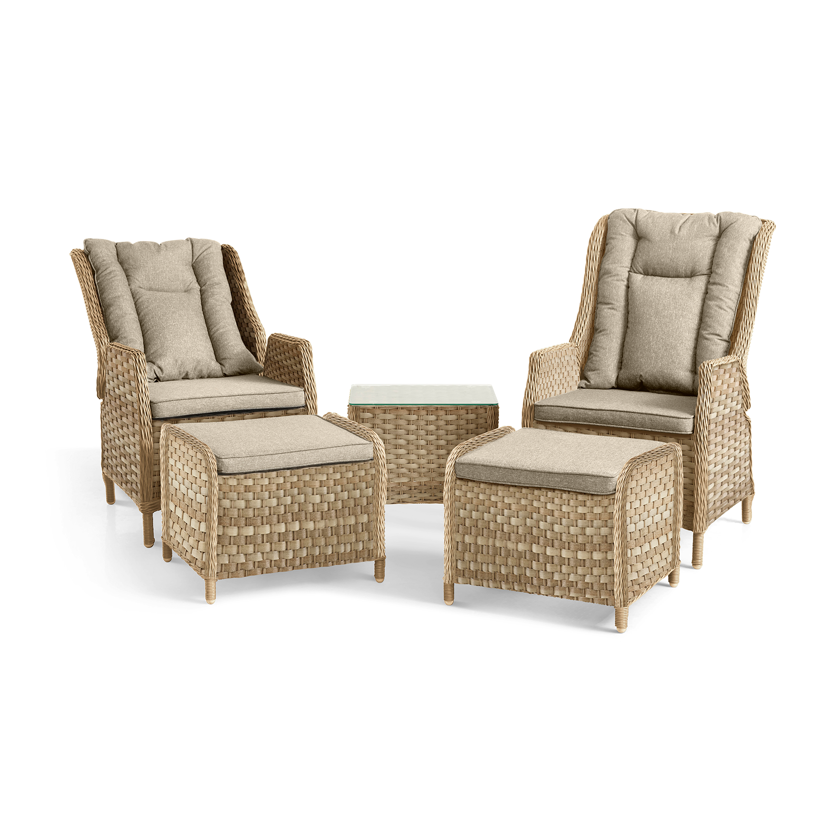 Mykonos Utomhusgrupp Recliner