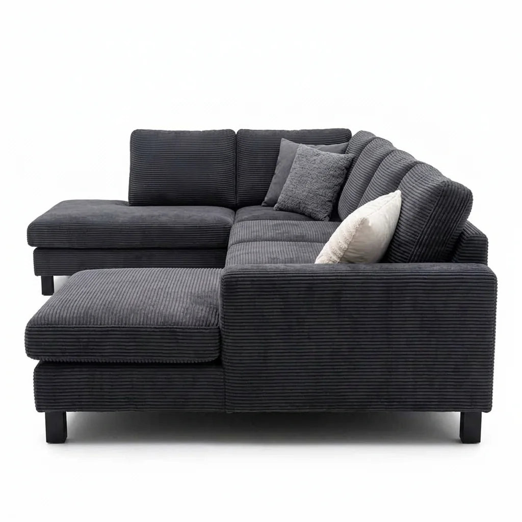 Hörningsholm U-soffa – frilagd sidovy