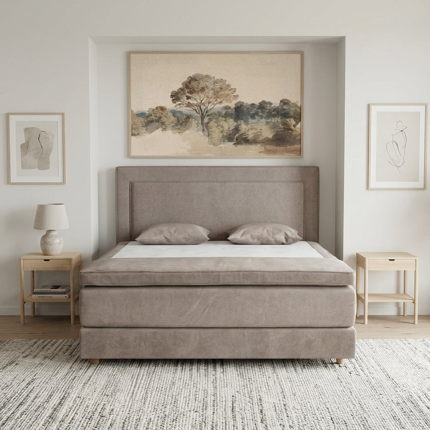 Juniskär Deluxe kontinentalsäng