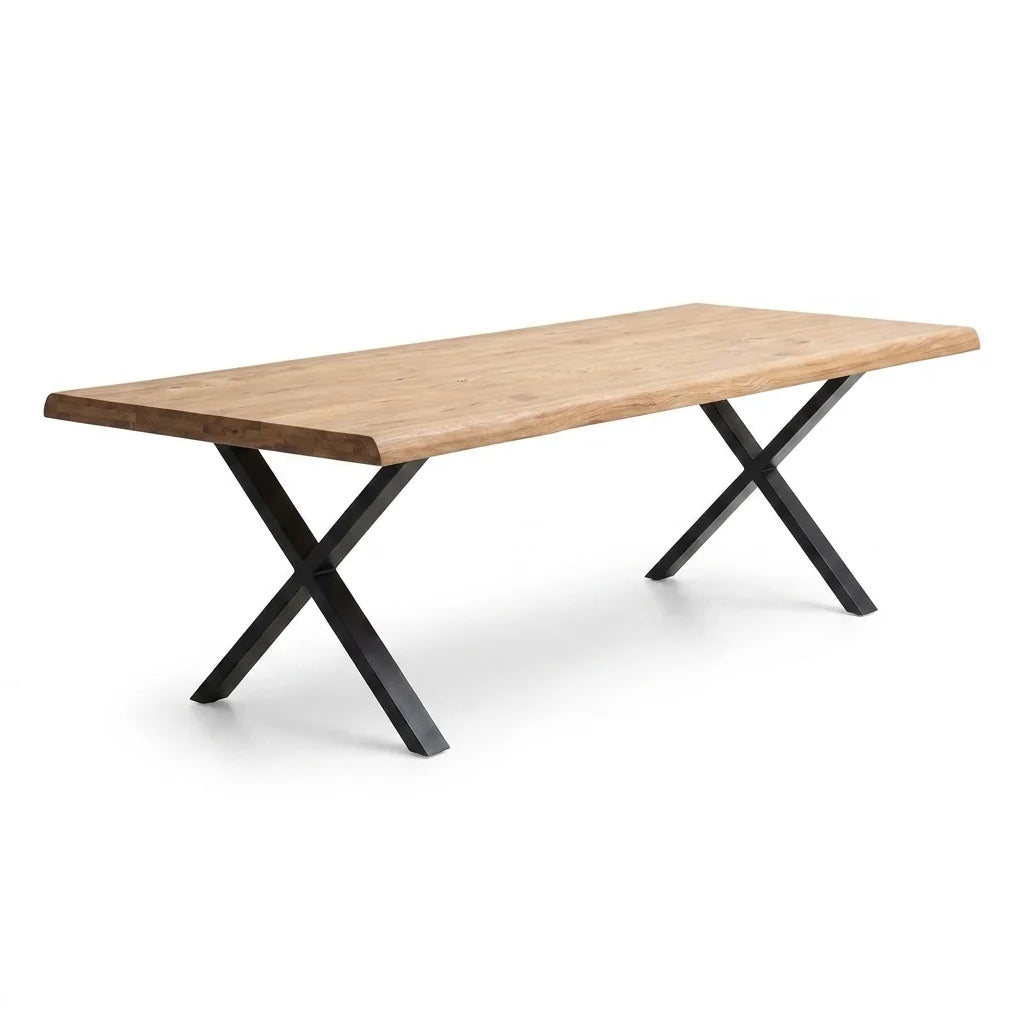 Atlantic Matbord 95x260 cm – frilagd snett från sidan