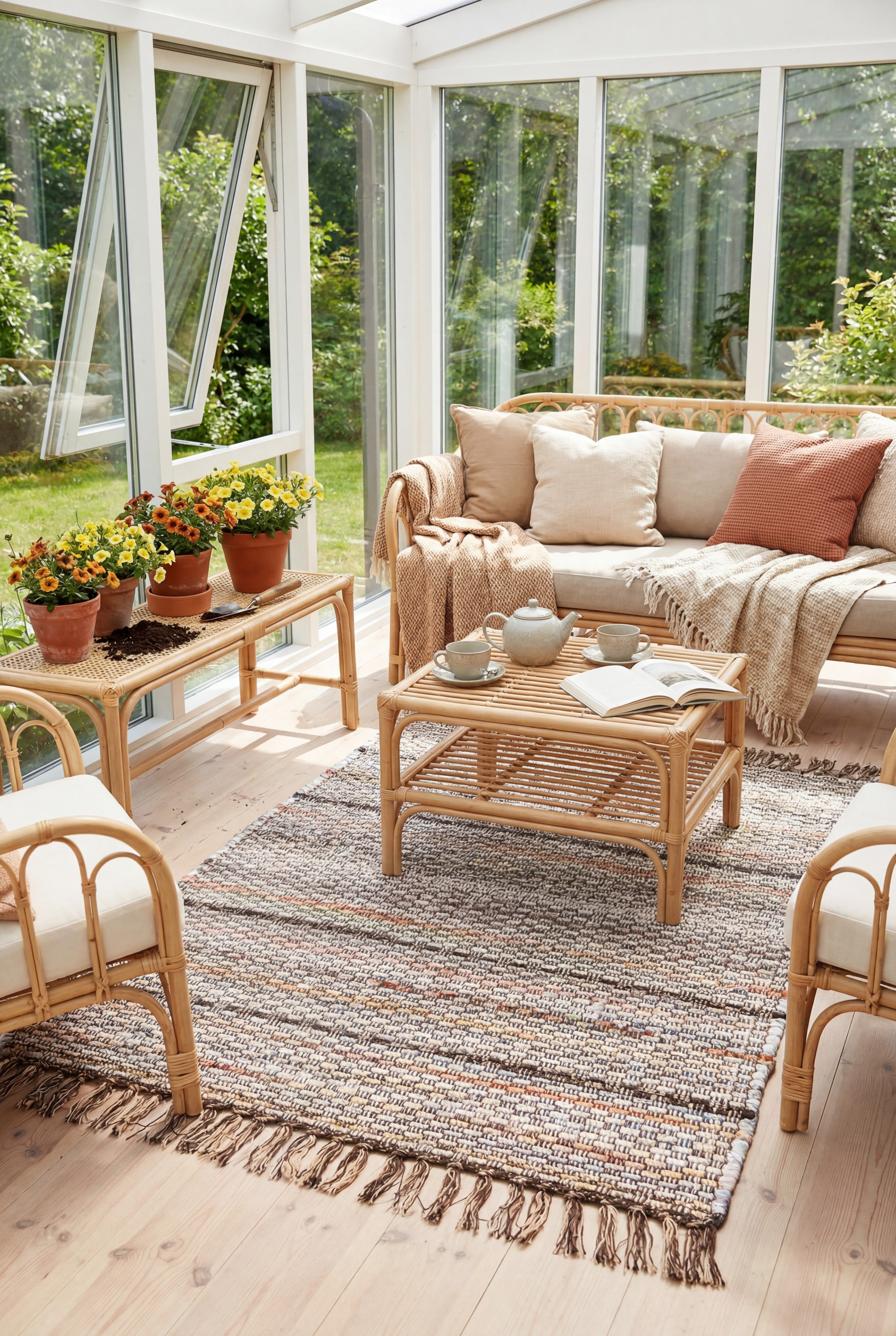 Trasmatta Hovenäset Multibeige