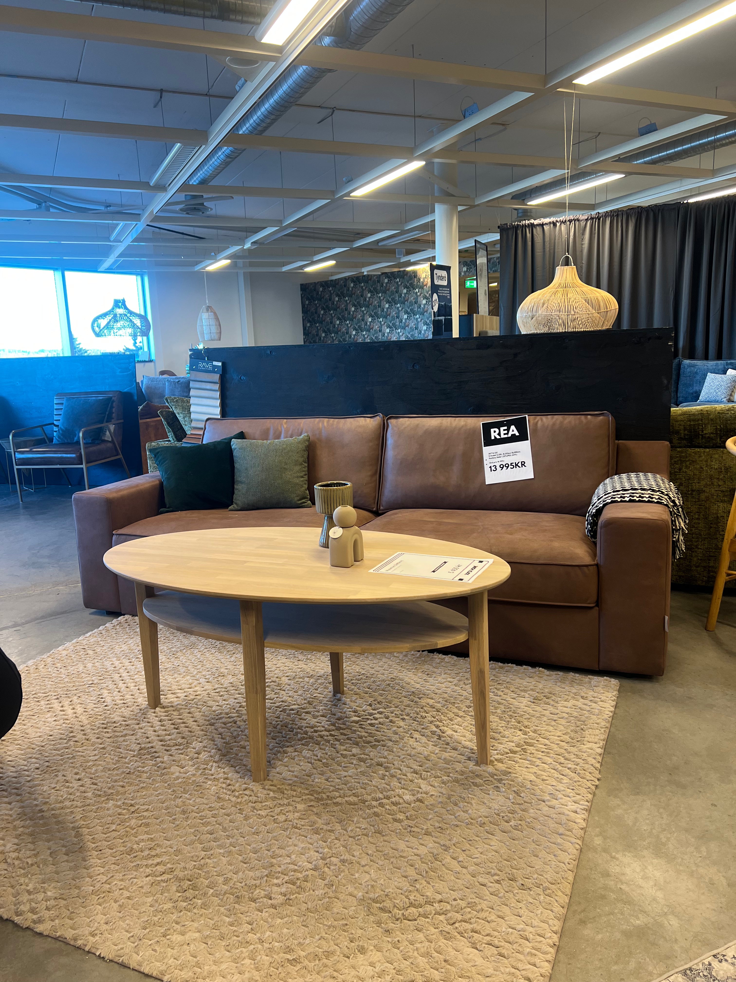 Soffa PU-läder – detaljbild