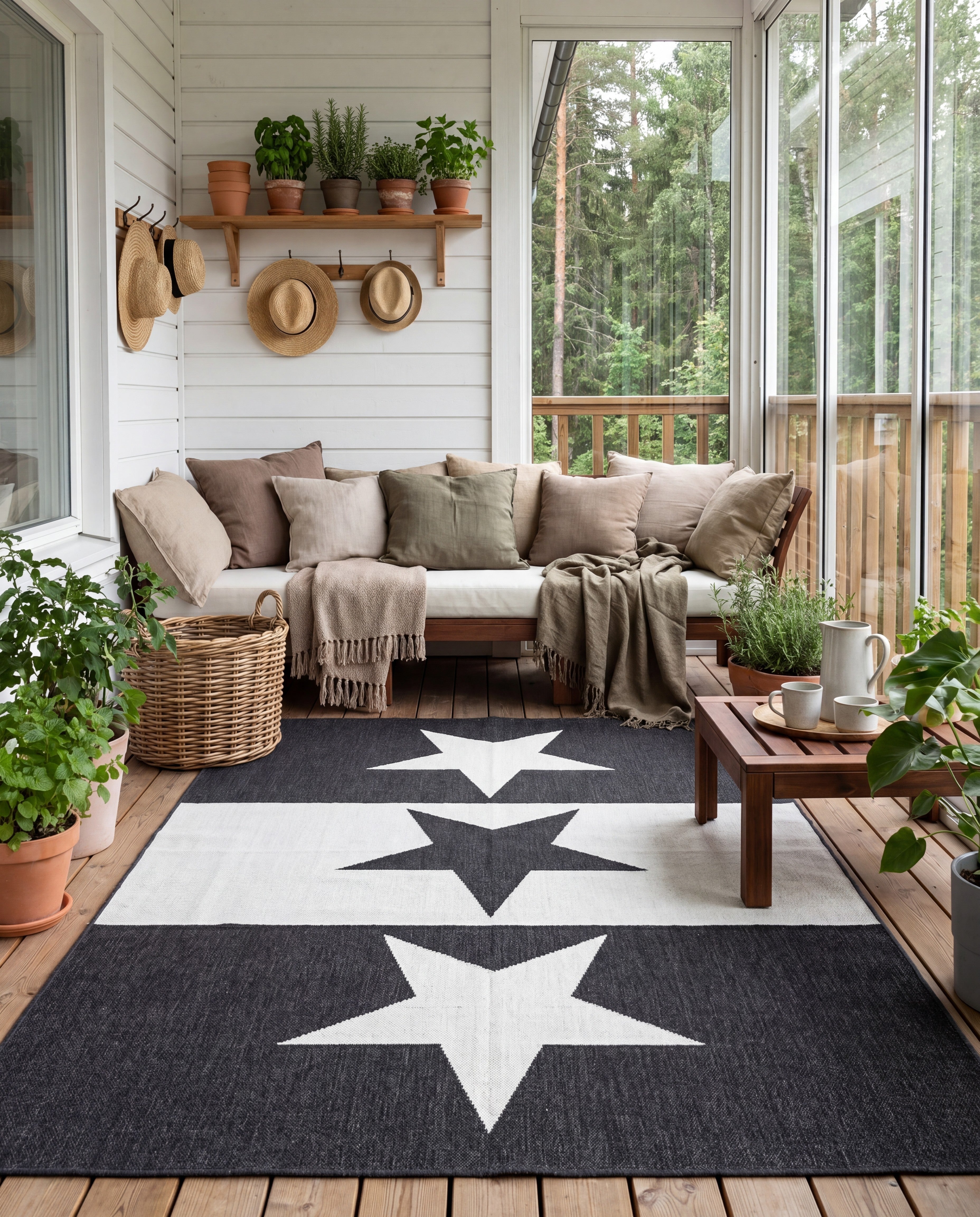 Three Star block Sand