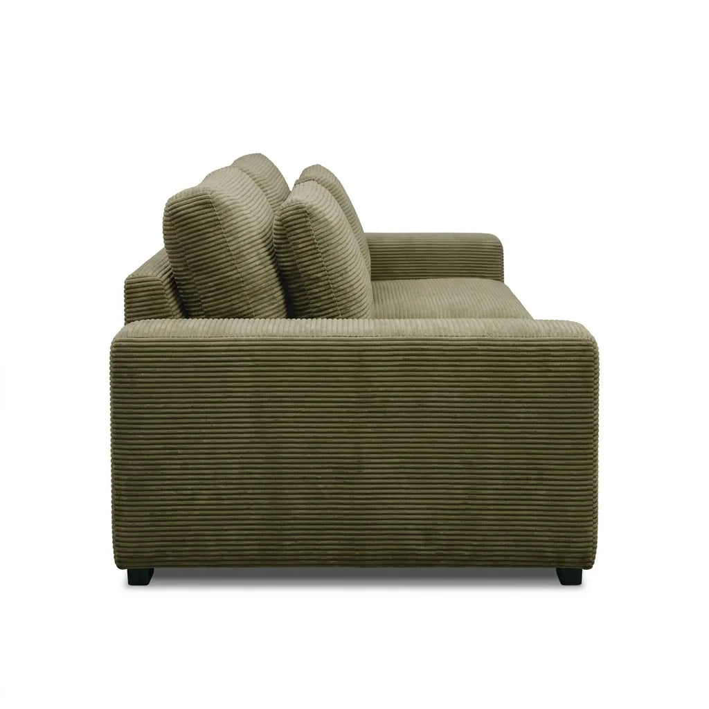 Duved 4-sits – frilagd sidovy