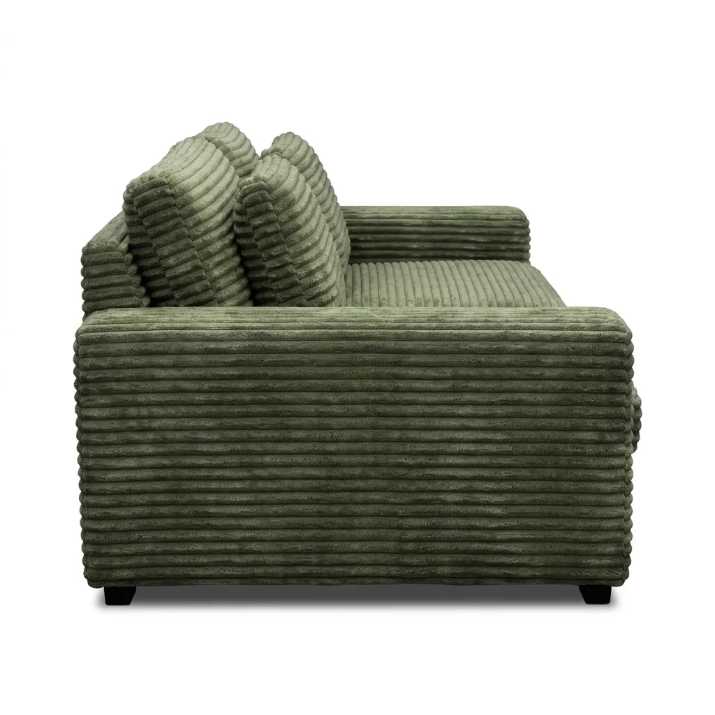 Duved 4-sits – frilagd sidovy