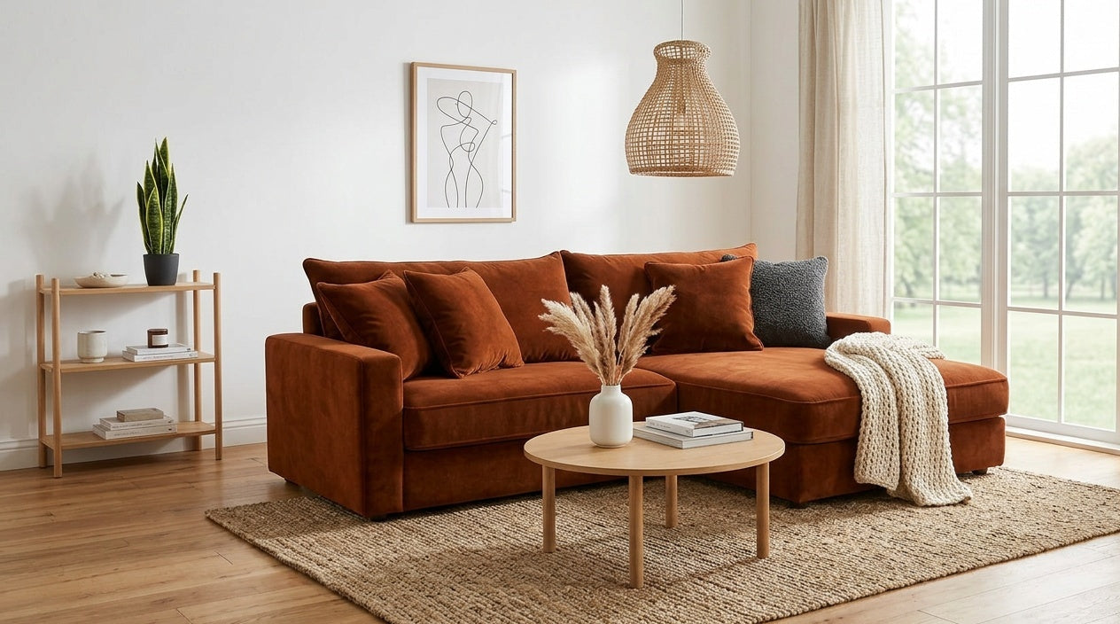Björnrike divansoffa 2,5D – sidovy