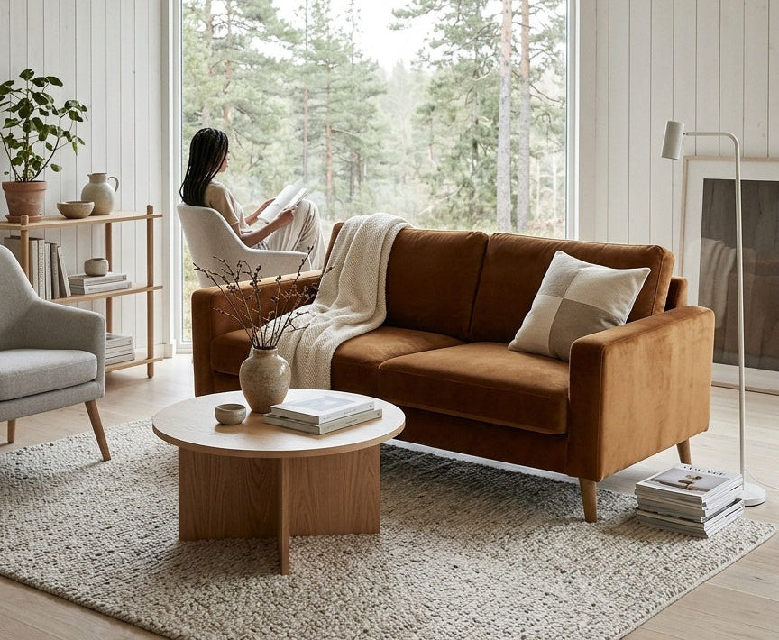 Hörningsholm 2S rostbrun – sidovy