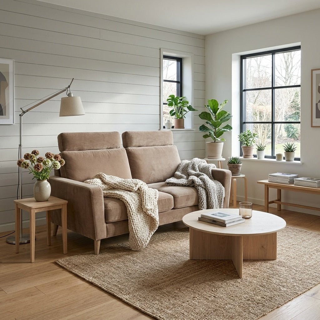 Hörningsholm 2S beige – sidovy