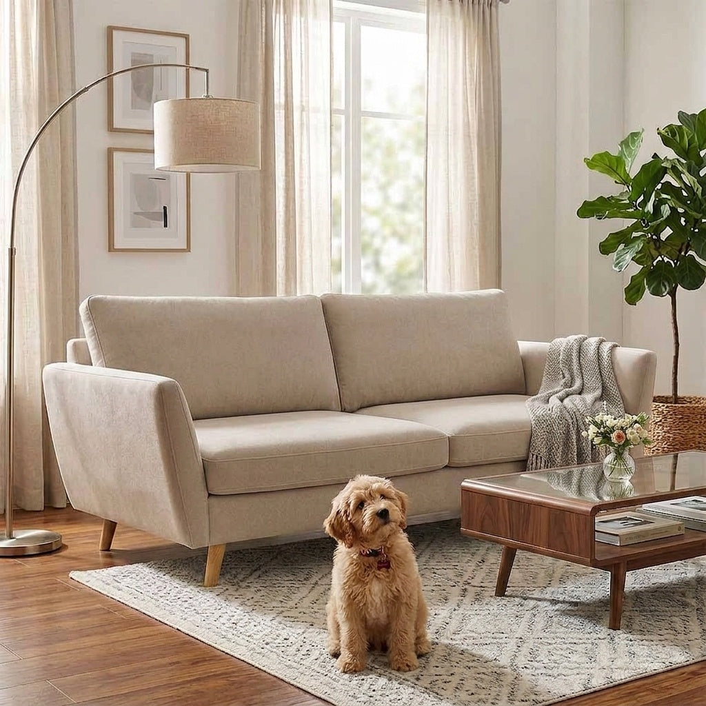 Hörningsholm soffa 2,5-sits i beige — Softa Home