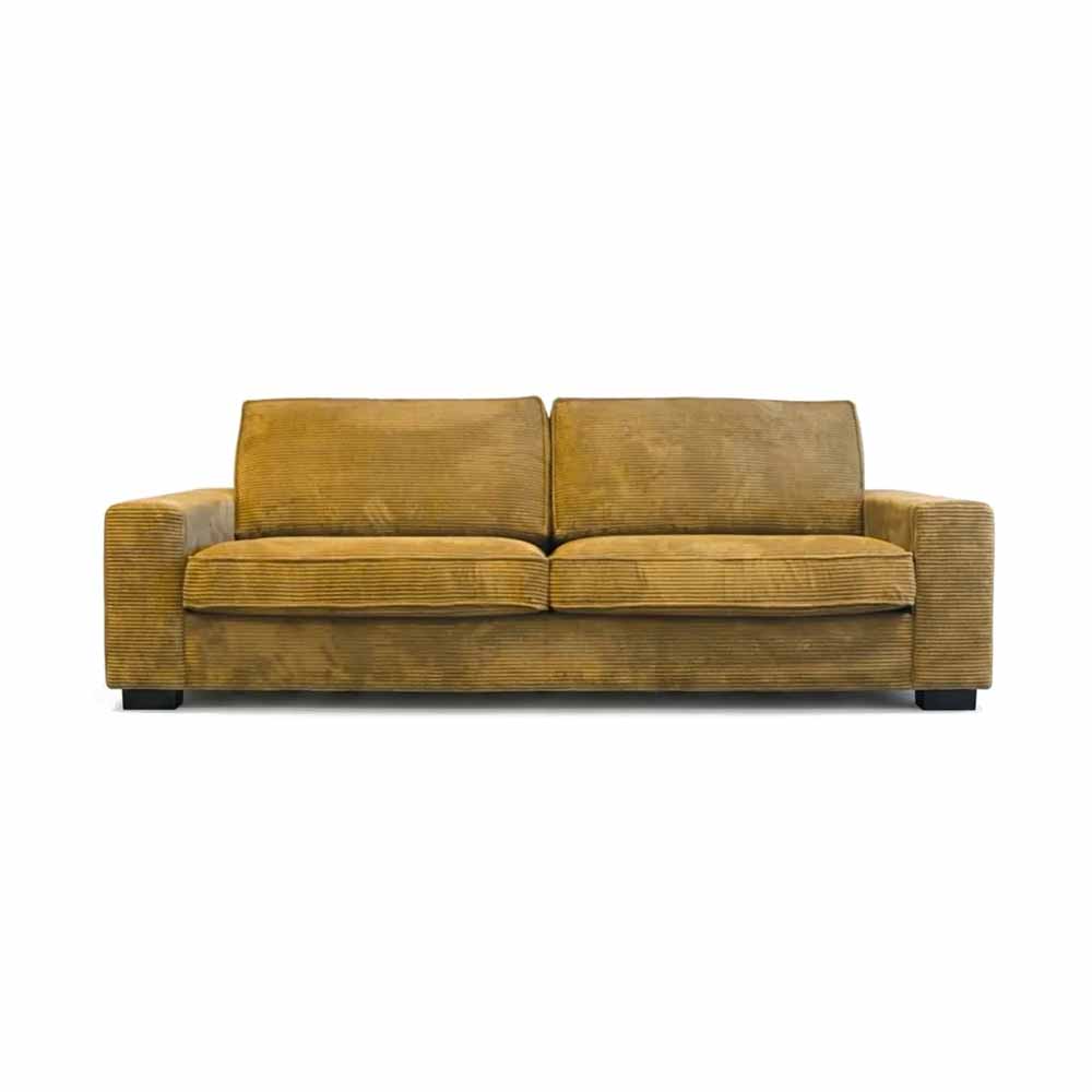 Granlo 3-sits soffa i manchester med memoryfoam-sits — Softa Home