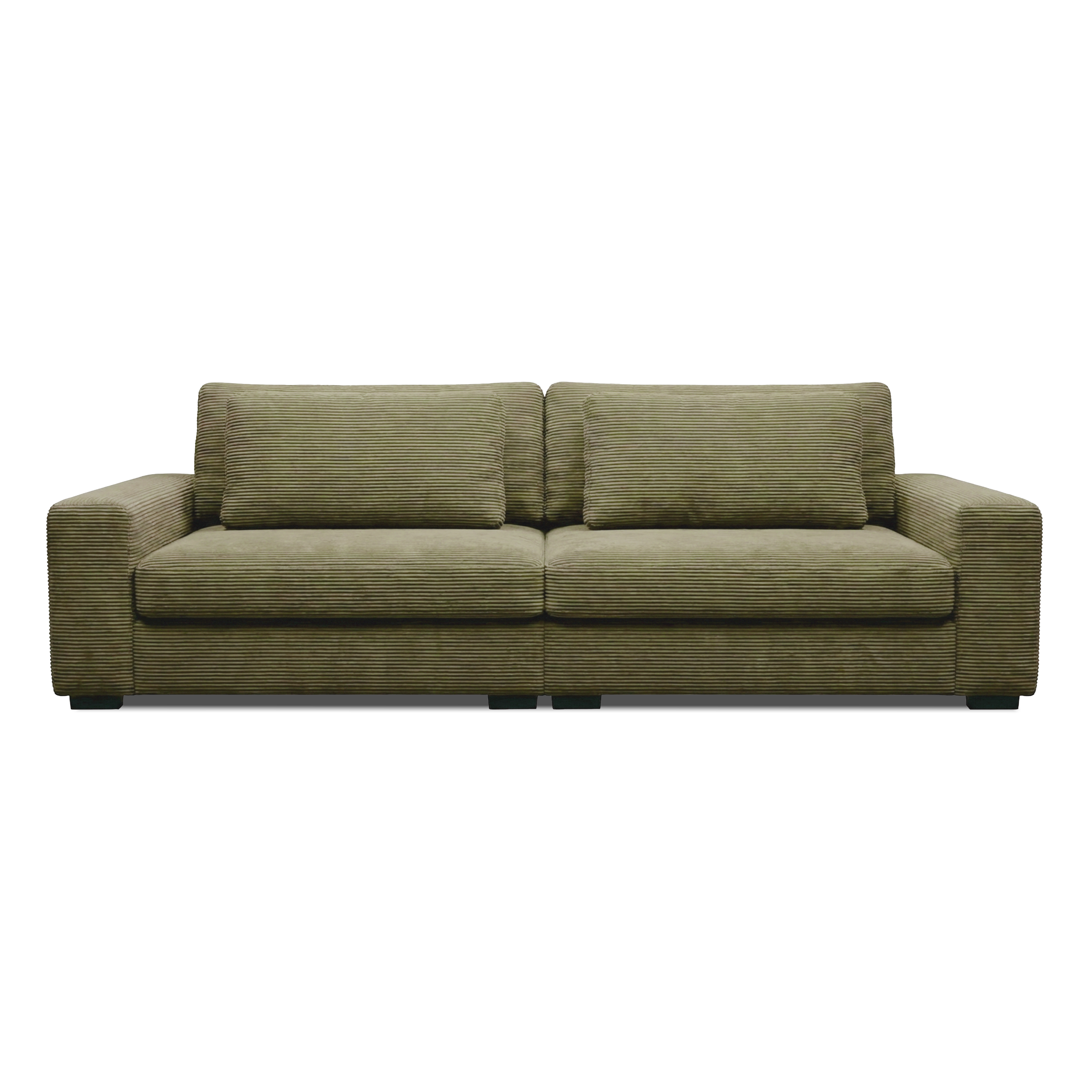 Duved olivgrön manchester — Softa Home