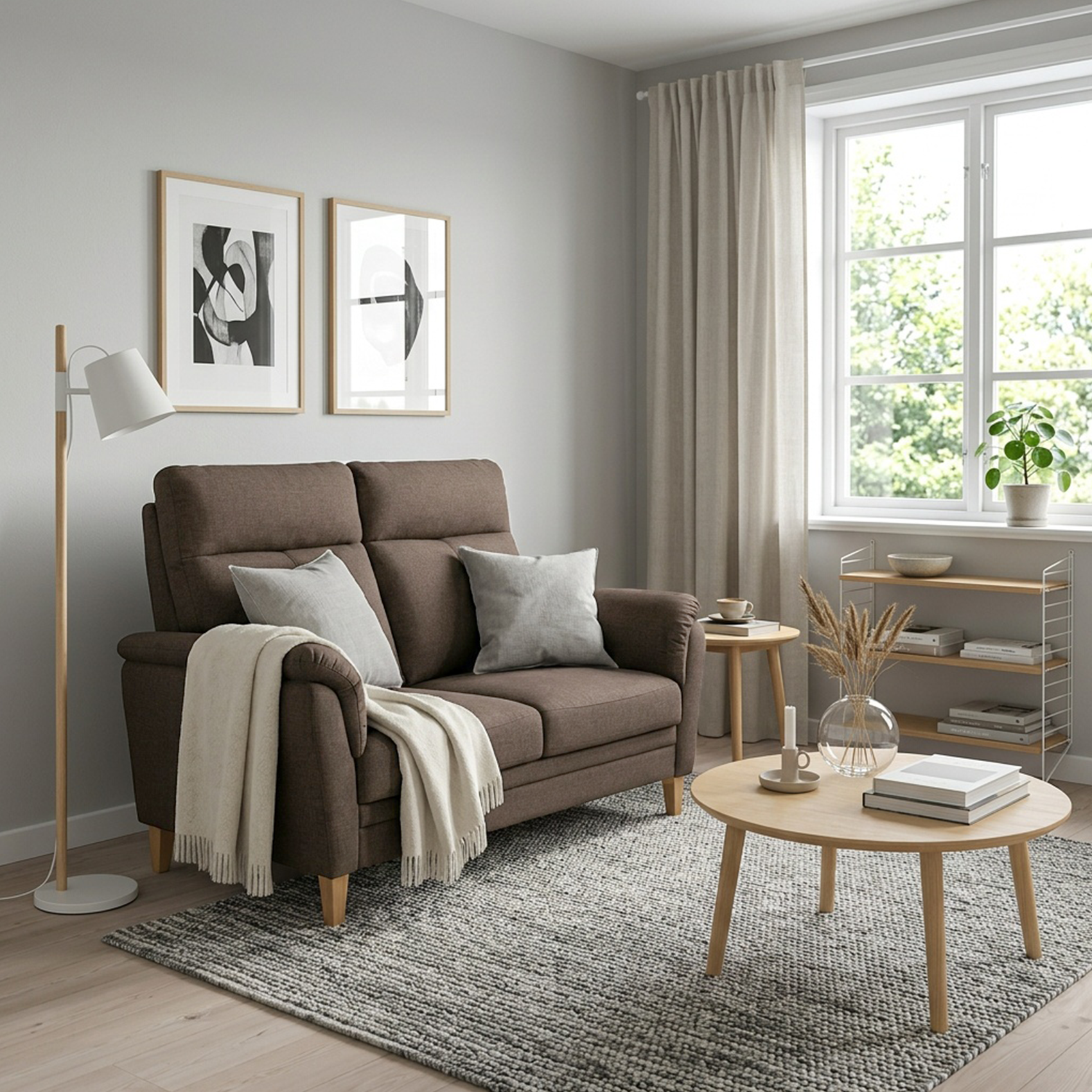 Örnsköldsvik liten soffa – sidovy